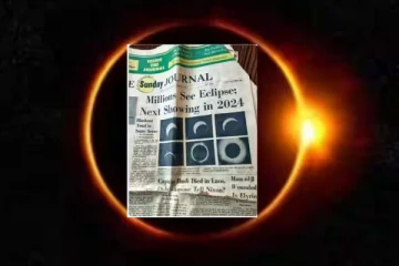 54 ஆண்டுகளுக்கு முன்பே பிரபல பத்திரிக்கை கணித்த 2024-ன் முதல் சூரிய கிரகணம்- வைரலாகும் புகைப்படம்
