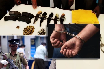சட்டவிரோத துப்பாக்கிகள், T-56 ரவைகள் மற்றும் 2 கிலோ ஹெரோயினுடன் சந்தேகநபர் கைது