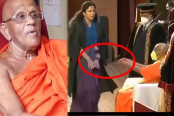மேடையில் வைத்து முருத்தொட்டுவே ஆனந்த தேரரை புறக்கணித்த பல்கலை மாணவர்கள்! (காணொளி)