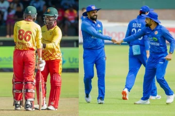 4 விக்கெட் வீழ்த்தி ஜிம்பாப்பேவை அலறவிட்ட ரஷித் கான்!