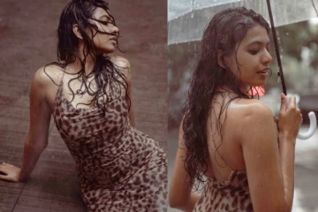 நடிகர் ராஜசேகர் மகள் ஷிவானி ஈர உடையில் கவர்ச்சி போட்டோஷூட்