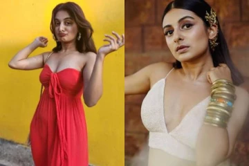 மொட்டைமாடியில் கிளாமர் போஸ்!!! 22 வயதில் வாய்ப்பிளக்க வைக்கும் எஸ்தர் அனில்..