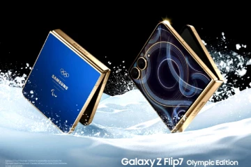 Samsung வெளியிட்ட Galaxy Z Flip7 Olympic Edition மொபைல்