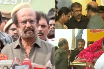 நா இருக்கேன் யார் வரா'னு பார்ப்போம் - அன்னைக்கு விஜயகாந்த் செய்தது..! கண்கலங்கியபடி நினைவுகளை பகிர்ந்த ரஜினி..!!