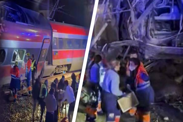 ஸ்பெயினில் இரு ரயில்கள் நேருக்கு நேர் மோதி கோர விபத்து; 20இற்கு மேற்பாட்டோர் பலி | Spain When Two Trains Collided Head On Accident