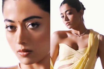 வைர நெக்லஸால் மின்னும் நடிகை ராஷ்மிகா மந்தனா!! வீடியோ...