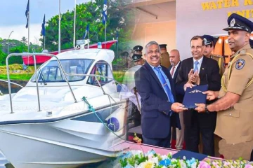 இலங்கை காவல்துறைக்கு கிடைத்த அதிவேக படகு! எவ்வளவு தெரியுமா?