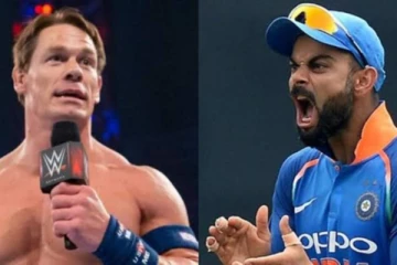 விராட் கோலிக்கு wwe வீரர் ரசிகரா?- கொண்டாடும் ரசிகர்கள்