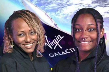 முதல்முறையாக விண்வெளிக்குச் செல்லும் அதிர்ஷ்டசாலி அம்மா-மகள் ஜோடி