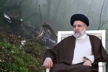 விபத்துக்குள்ளான ஈரான் ஹெலிகொப்டரின் படங்கள் வெளியாகின!