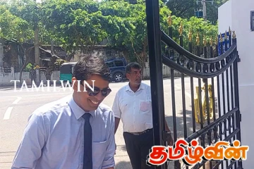 கட்டுப்பணம் செலுத்திய வைத்தியர் அர்ச்சுனா