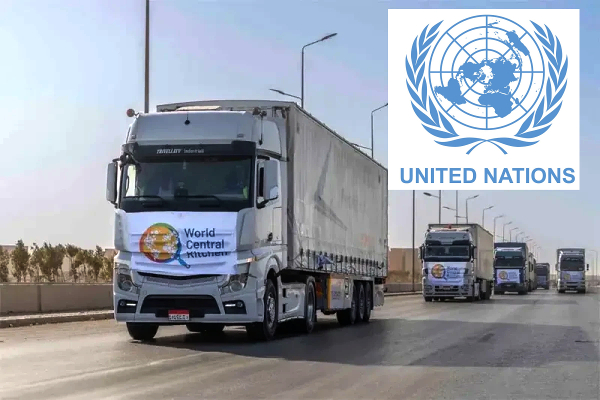 United Nations Aid Gaza, 61 trucks deliver aid in northern Gaza says UN, 61 டிரக்குகளில் வடக்கு காசாவில் உதவி வழங்கிய ஐ.நா