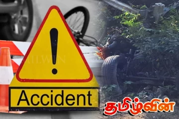 மட்டக்களப்பு குருக்கள்மடத்தில் பள்ளத்தில் விழுந்த கார் விபத்து