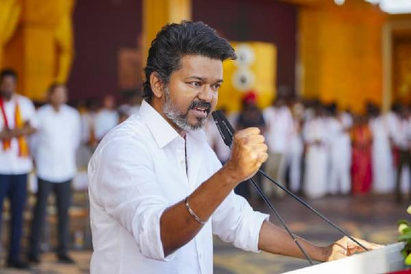 விஜயின் தேர்தல் பிரசார மேடையில் ஈழத்தமிழர் விவகாரம்! மோடி தரப்புக்கு கடும் விமர்சனம் | Duty To Give Voice To Eelam Tamils Vijay