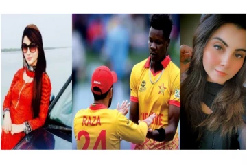 இந்தியாவை தோற்கடித்தால்... நான் ஜிம்பாப்வே பையனை திருமணம் செய்கிறேன்... பாகிஸ்தான் நடிகை சவால்...!