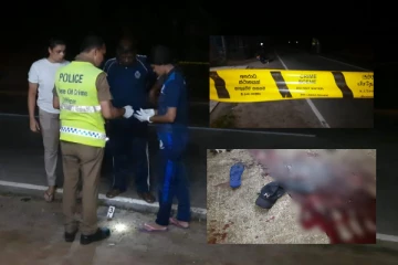 நேற்றிரவு தென்னிலங்கையில் நடந்த பயங்கரம்! இருவர் பலி (படங்கள்)