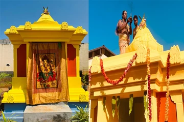 யாழ்ப்பாணம் சிறைச்சாலைக்குள் புதிதாக நிர்மாணிக்கப்பட்ட பிள்ளையார் ஆலயம் (Photos)