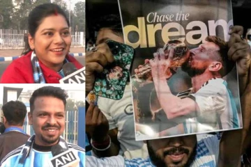 மெஸ்ஸியை காண திருமணத்தை விட்டுவிட்டு வந்த நபர்: தேனிலவை ரத்து செய்த புதுமணத்தம்பதி