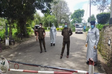 தலவாக்கலை, சென்கூமஸ் கிராம சேவகர் பிரிவு பகுதி தனிமைப்படுத்தப்பட்டுள்ளது