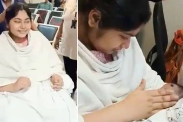 பெற்ற குழந்தையை வீடியோ அழைப்பில் மட்டுமே பார்த்து வந்த பெண் மருத்துவர்! முதல்முறையாக கையில் ஏந்திய நெகிழ்ச்சி வீடியோ