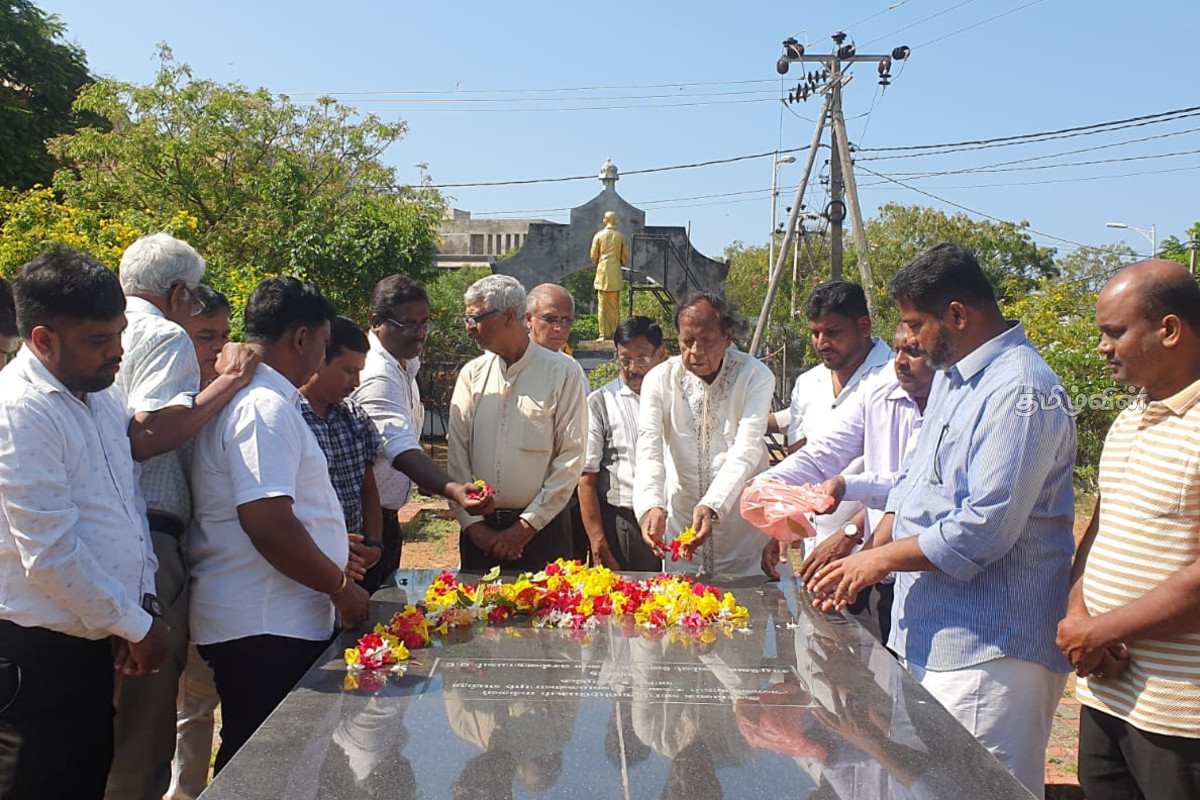 தமிழர் பகுதியில் தந்தை செல்வாவின் 128 வது ஜனனதினம் அனுஷ்டிப்பு | Father Selva S 128Th Birthday Celebration