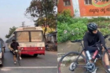 ஆந்திரா சாலைகளில் சுற்றும் தல அஜித்