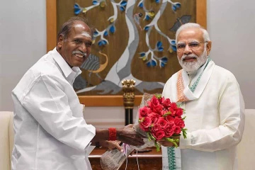 புதுச்சேரியில் பிரதமர் மோடி