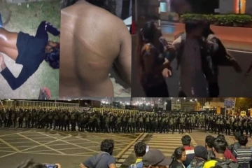 මහ රෑ හමුදාව මාධ්‍යවේදීන්ටත් පහරදෙයි..කැමරා උදුරාගෙන දත්ත මකා දමයි..(VIDEO/PHOTOS)