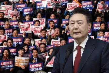 தென்கொரியாவில் அரசியல் பரபரப்பு: ஜனாதிபதி யூன் சுக் இயோலுக்கு எதிராக வாக்கெடுப்பு