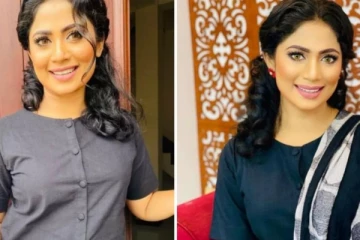 “වෙනිවැල්ගැට තම්බලා නාපු නිසයි මම මෙච්චර සුදු ” – දිලූෂි හංසිකා. (PHOTOS)