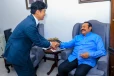 හිටපු කොරියානු තානාපති මහින්දගේ සුව දුක් බලන්න එයි