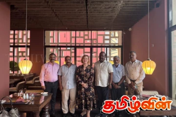 ஜனநாயக தமிழ் தேசிய கூட்டணியினருக்கும் இலங்கைக்கான கனடா தூதுவருக்கும் இடையே சந்திப்பு