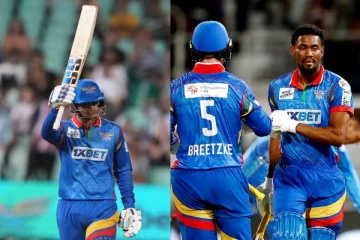 ருத்ரதாண்டவம் ஆடிய டி காக்! ரஷித் கான் அணியை புரட்டியெடுத்த டர்பன் சூப்பர் ஜெயண்ட்ஸ்