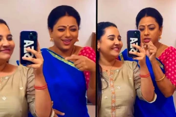 “காவாலா” பாடலுக்கு மகளுடன் சேர்ந்து மெர்சல் ரியாக்ஷன் கொடுக்கும் பாக்கியா - இத கோபி பார்த்தா என்ன ஆவது?