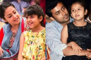 சூர்யா - ஜோதிகா மகள் தியாவா இது!! இப்படி ஆள் அடையாலம் தெரியாமல் வளர்ந்துட்டாங்க!!