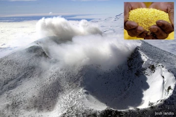 ஆண்டுக்கு 29.2 கிலோ தங்கத்தை காற்றில் வெளியிடும் எரிமலை - எங்கே தெரியுமா?