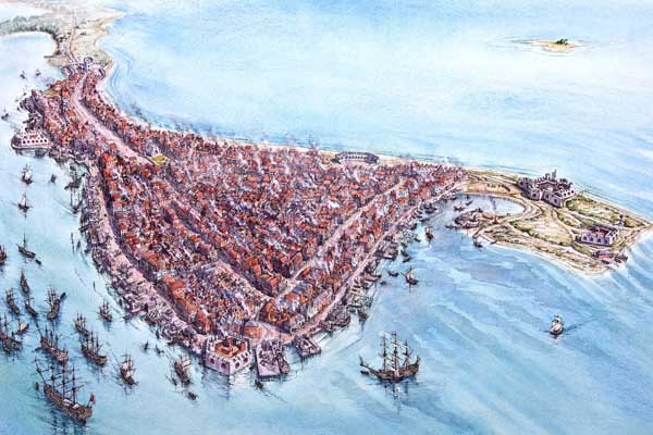சுனாமி அலைக்குள் மூழ்கிப் போன அழகிய நகரம்- வரலாற்றுத் தகவல் | City Submerged In Water In Tamil