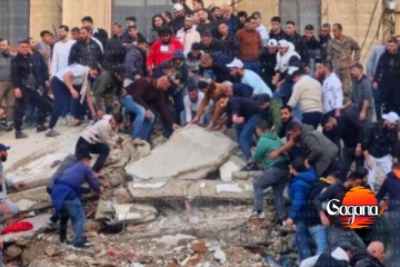 බිහිසුණු අනතුරක් - ලෙබනනයේ මහල් නිවාස සංකීර්ණයක් කඩා වැටේ