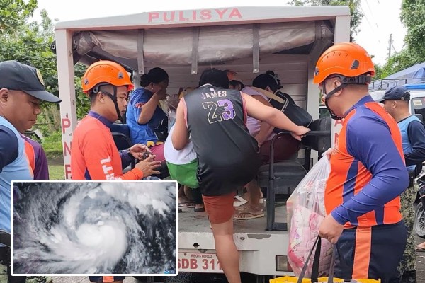 பிலிப்பைன்ஸ் நாட்டைச் சூறையாடும் ஃபங்-வாங் புயல்: மில்லியன் கணக்கானோர் வெளியேற்றம் | Typhoon Dung Wong Hits Philippines பிலிப்பைன்ஸ் நாட்டைச் சூறையாடும் ஃபங்-வாங் புயல்: மில்லியன் கணக்கானோர் வெளியேற்றம் | Typhoon Dung Wong Hits Philippines