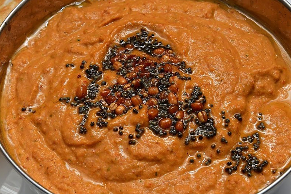 இட்லிக்கு தொட்டுக்க ஹோட்டல் ஸ்டைல் கார சட்னி... நொடியில் செய்யலாம்! | Hotel Style Kara Chutney Recipe