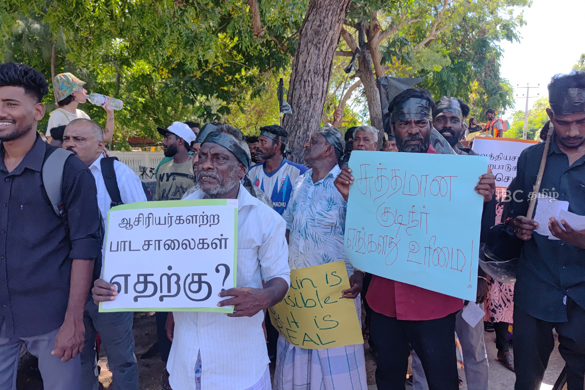 யாழ். நெடுந்தீவில் வெடித்த மாபெரும் மக்கள் போராட்டம் | Massive Public Protest In Delft Island Jaffna