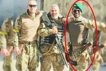 உக்ரைனில் இலங்கை கெப்டனுக்கு இராணுவத்தினரின் மரியாதையுடன் அஞ்சலி