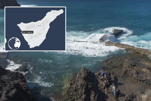 நீச்சல் வீரர்களை கடலுக்குள் இழுத்து சென்ற ராட்சத அலை: டெனெரிஃப் கடற்கரையில் பரபரப்பு | Swimmers Sweeps By Powerful Sea Wave In Tenerife நீச்சல் வீரர்களை கடலுக்குள் இழுத்து சென்ற ராட்சத அலை: டெனெரிஃப் கடற்கரையில் பரபரப்பு | Swimmers Sweeps By Powerful Sea Wave In Tenerife