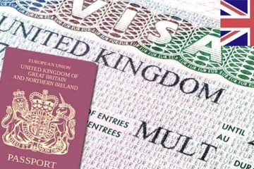 பிரித்தானிய வீசாவுக்கான கட்டணங்கள் அதிகரிப்பு