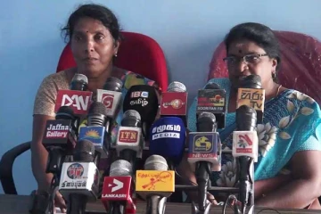 நாம் பணம் கொடுக்கின்றோம் பிள்ளைகளை தாருங்கள்! காணாமல் ஆக்கப்பட்டவர்களின் உறவுகள் காட்டம்!