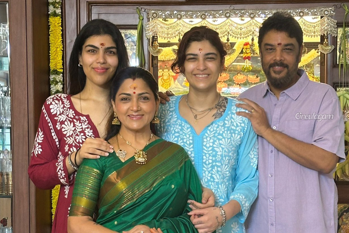 இவர்தான் குஷ்பு-வின் இளைய மகளின் காதலரா? வைரல் ஆகும் போட்டோ | Is This The Boyfriend Of Khushbu Second Daughter