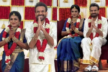 நடிகர் பிரேம்ஜியின் திருமண வரவேற்பு புகைப்படங்கள் இணையத்தில் வைரல்