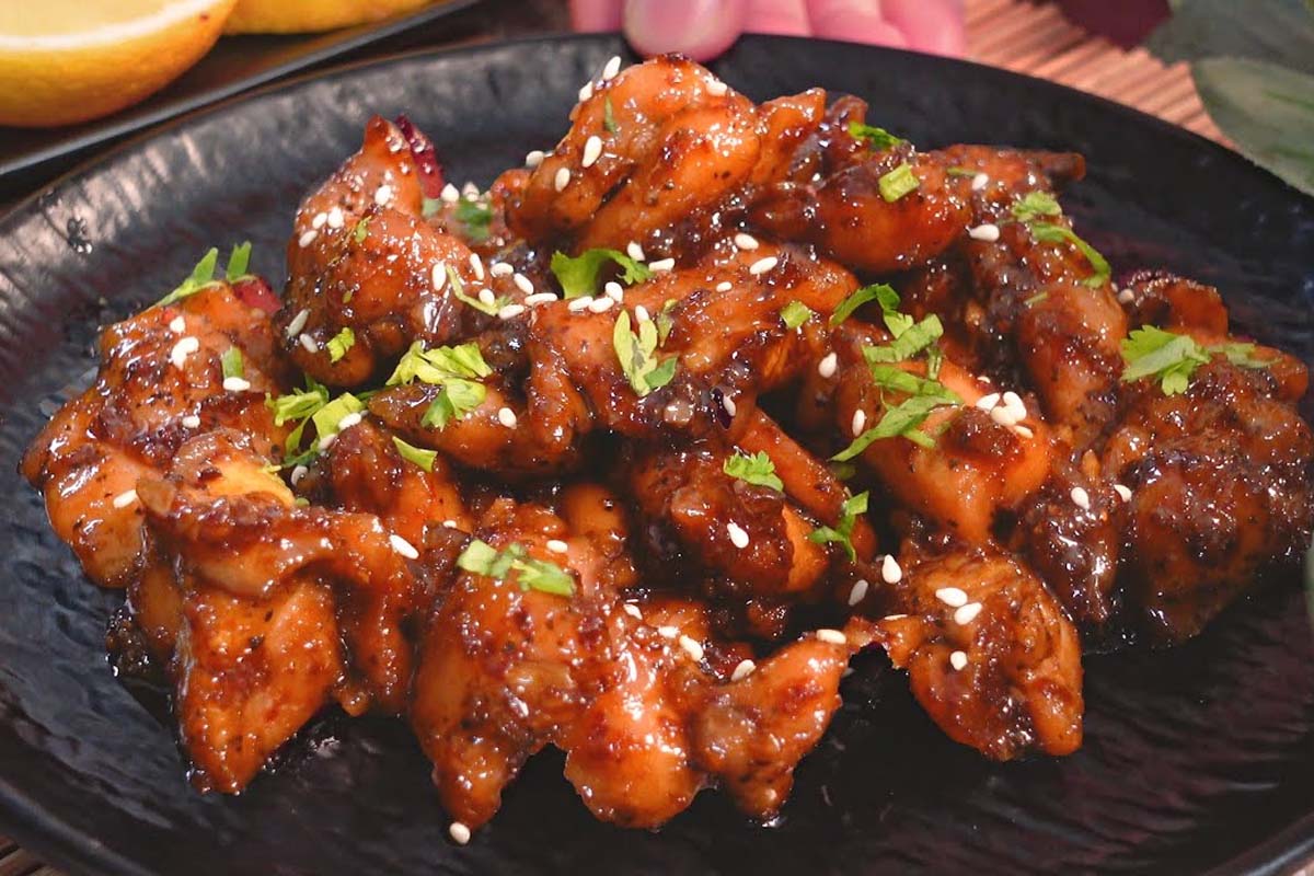 ஹனி கார்லிக் சிக்கன்... மிகவும் சுலபமாக செய்வது எப்படி? | How To Make Honey Garlic Chicken Recipe