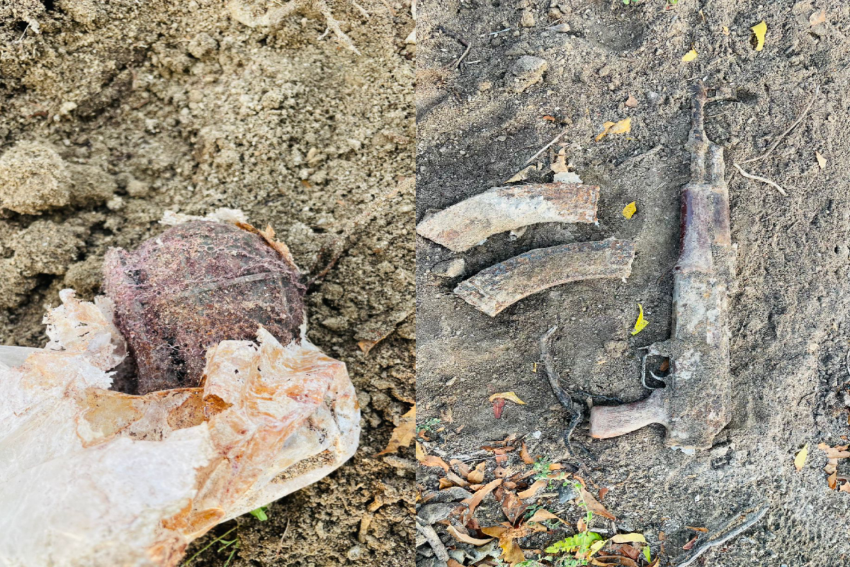 யாழ். அனலைதீவு பகுதியில் மீட்கப்பட்ட ஆயுதங்கள்! | Weapons Recovered In The Analaitivu