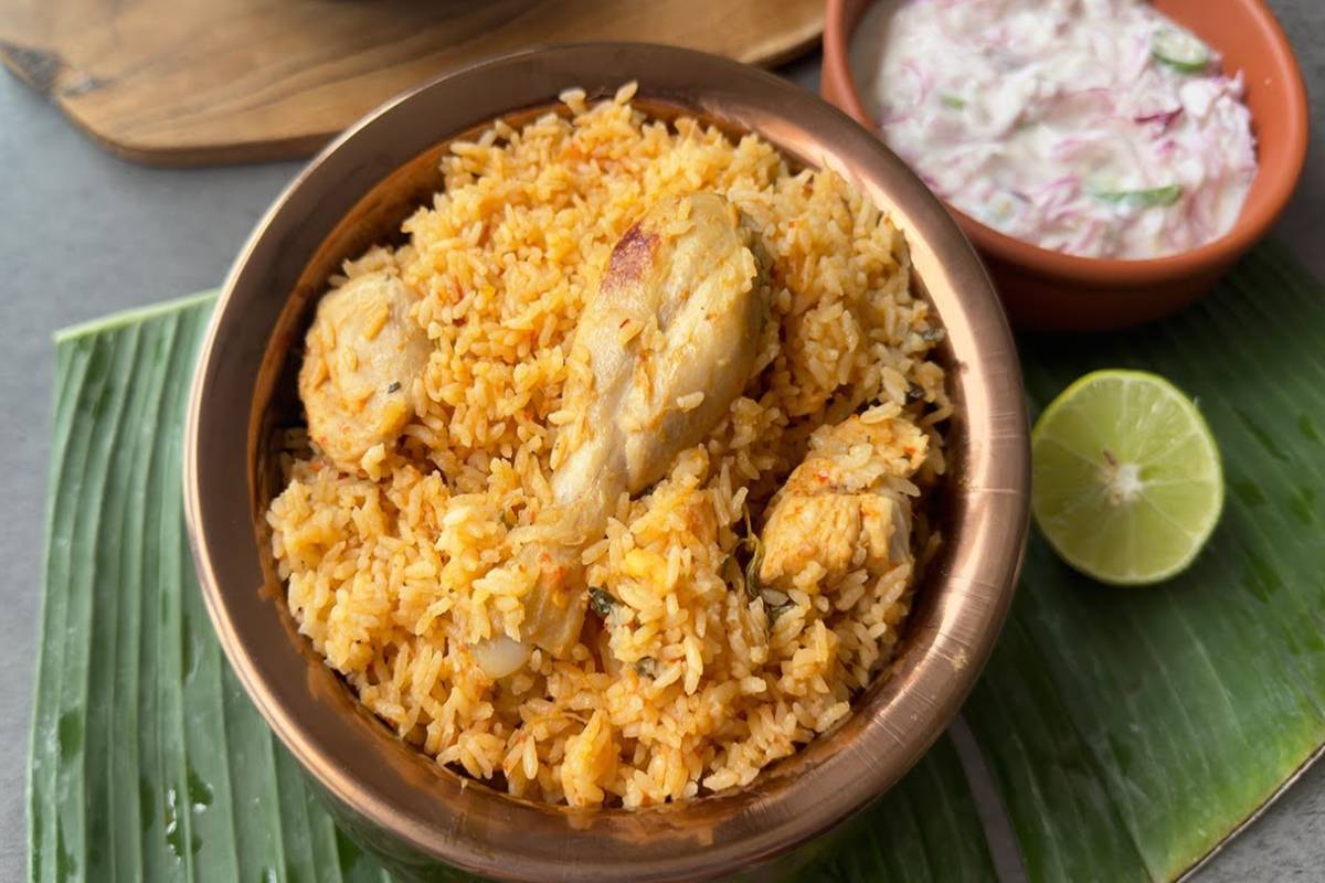 சாம்பார் சிக்கன் பிரியாணி - பத்தே நிமிடத்தில் செய்ய பக்காவான ரெசிபி | Sambar Chicken Biryani Trending Recipe சாம்பார் சிக்கன் பிரியாணி - பத்தே நிமிடத்தில் செய்ய பக்காவான ரெசிபி | Sambar Chicken Biryani Trending Recipe